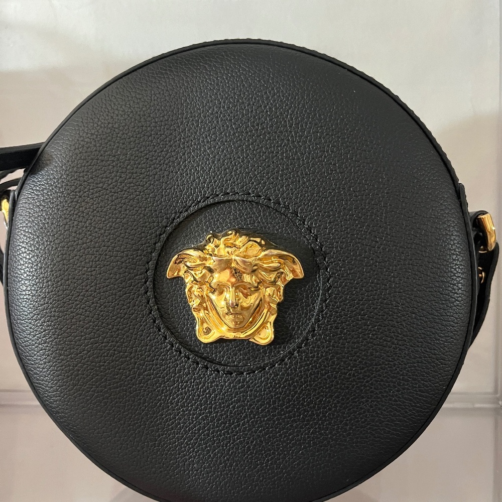La Medusa Calfskin Round camera bag